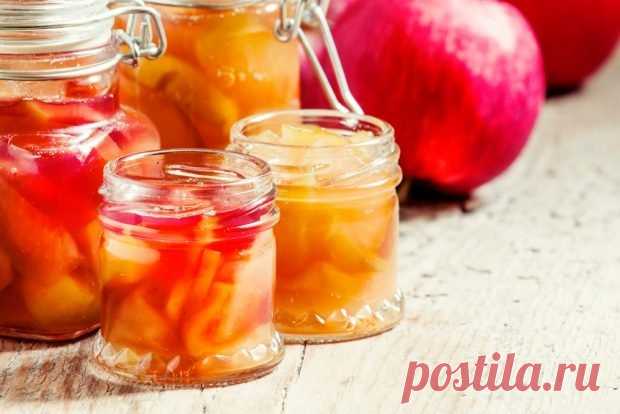 Варенье из яблок с лимоном и апельсином — ХОЗЯЮШКА