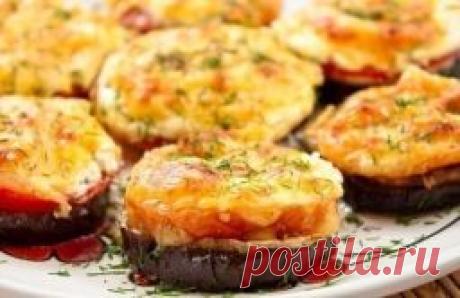 Запеченные баклажаны с грибами - Лучшие кулинарные рецепты интернета