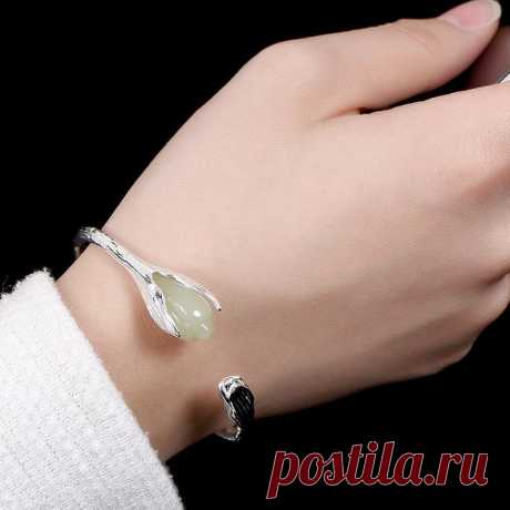 Silver Cuff Bracele-open bracelet-silver bracelet | Etsy