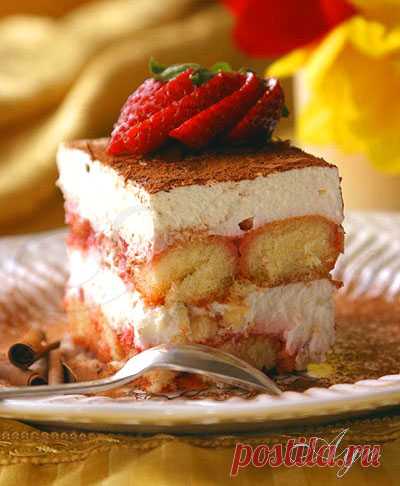 Клубничное тирамису — Cook-Talk