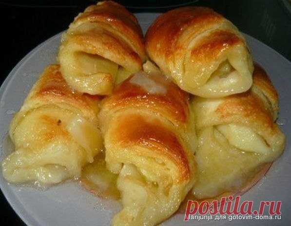 Слоёные рогалики на 