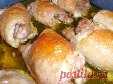 Вкуснейшие куриные бедрышки с грибами | Рецепты моей мамы