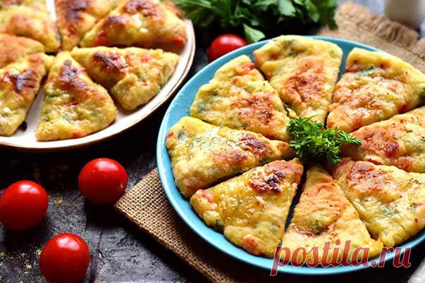 Жаренные хлебцы с красным перцем и сыром — Домашний уют