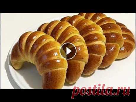 РОГАЛИКИ С ПОВИДЛОМ сдобная выпечка./Bagels with jam. Приготовление смазки: Рождественский калач: Яблочно -малиновое повидло: ДОРОГИЕ ДРУЗЬЯ, просмотр рекламы на наших видео это Ваша благодарность за мои ...