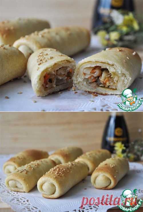 Закусочные пирожки в китайском стиле.
