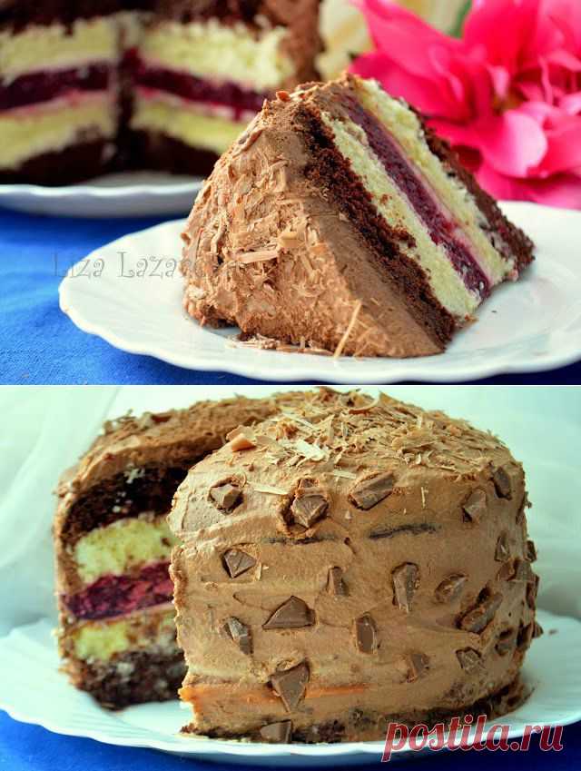 Многослойный торт "Мишель".