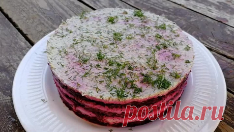 Такую ЗАКУСКУ вы еще не готовили! Сочный, вкусный, пикантный САЛАТ