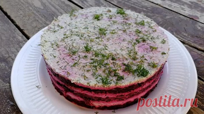 Такую ЗАКУСКУ вы еще не готовили! Сочный, вкусный, пикантный САЛАТ