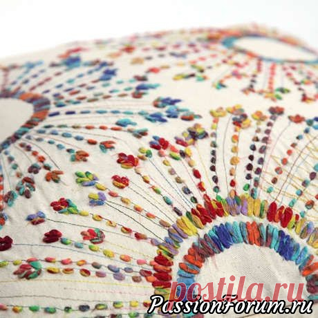 Вышивка. Техники, Идеи их интернета. | Интересные идеи для вдохновения