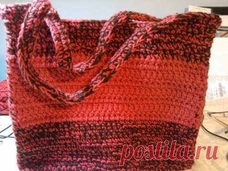 Easy Beginner crochet bag