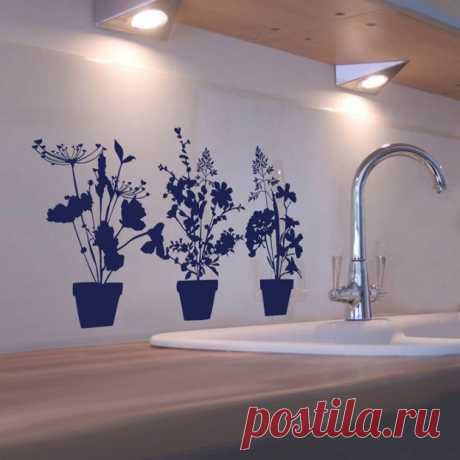 Рисунки на стенах в квартире