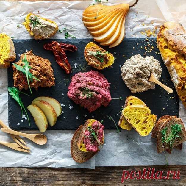 Постные #салаты и #перекусы довольно разнообразны. Скучно не будет!
