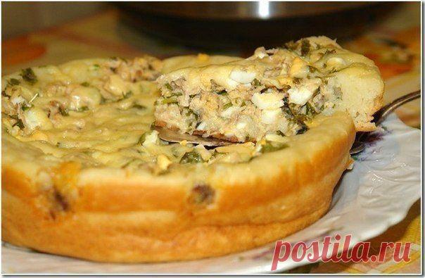 Быстрый пирог из рыбы | Поваренный сайт