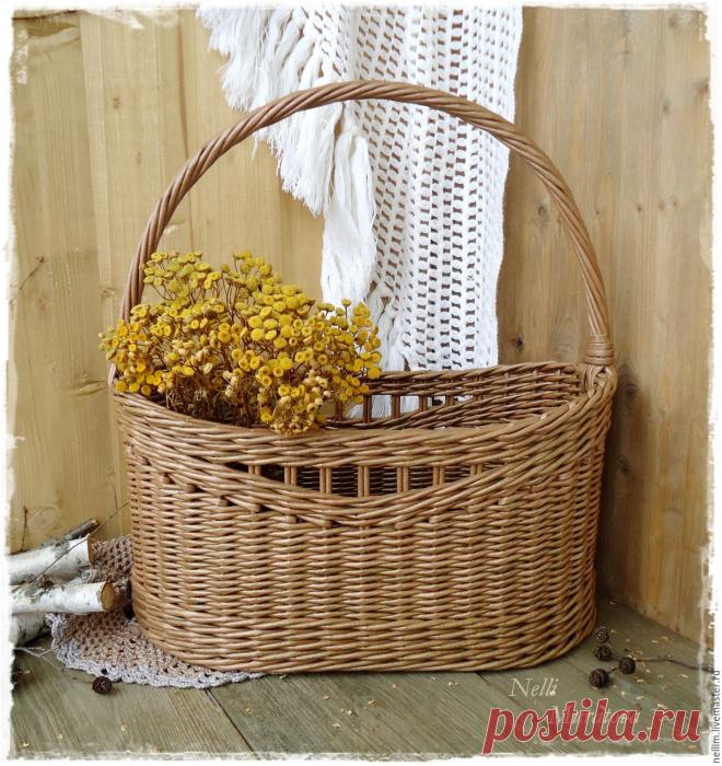 Купить Корзина плетеная  