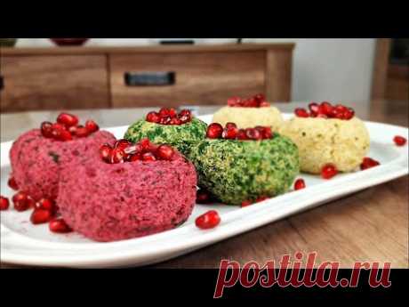 ПХАЛИ - Грузинская очень Вкусная и Полезная Закуска! Три в одном!