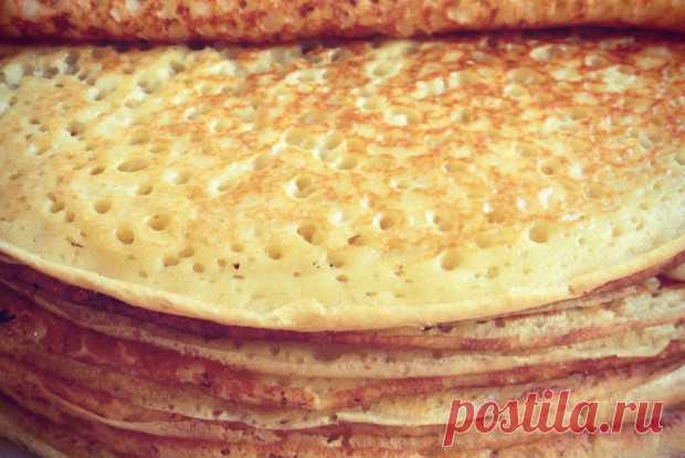 Блины заварные на кефире рецепт – русская кухня: выпечка и десерты