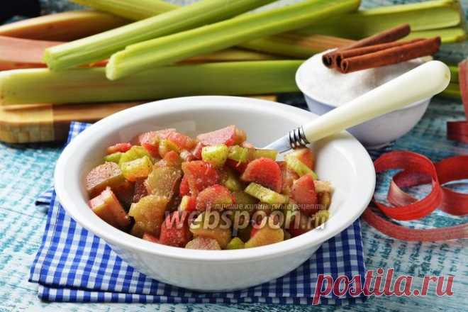 Начинка из ревеня для пирогов и пирожков рецепт с фото, как приготовить на Webspoon.ru