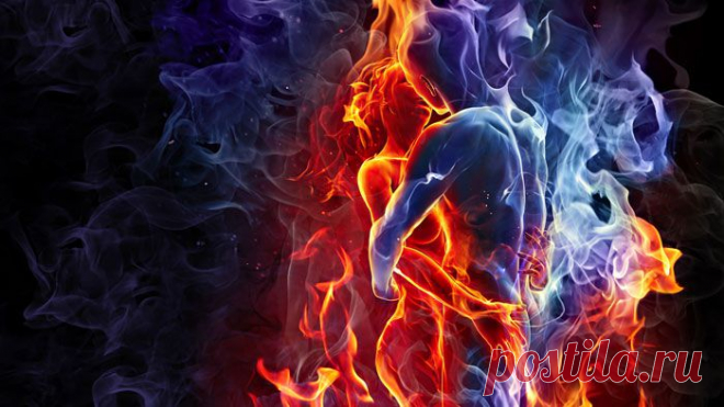 Как странна логика судьбы.Когда всего три дня.Огонь попал под власть воды,Вода под власть огня.Им было вместе хорошо,и страшно было врозь.Ах,как же сладко и грешно им ночью не спалось.У них случалось то пожар,.то буря, то потоп,ведь быть самим собою - дар святых и недотеп.И где уж им понять,что тех,кого дано любить.Бессмысленно менять.(Ю. Егоров) ( волшебная страна книг)