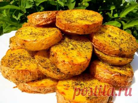 Запеченный картофель в духовке с чесноком и укропом – пошаговый рецепт с фотографиями