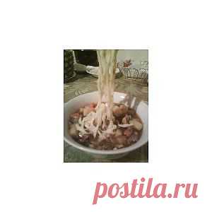 Лагман, Дунганская лапша - кулинарный рецепт