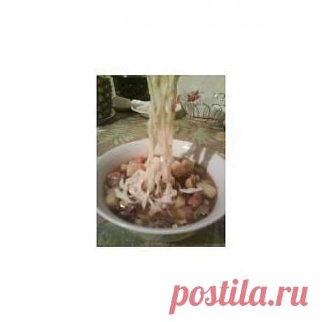 Лагман, Дунганская лапша - кулинарный рецепт