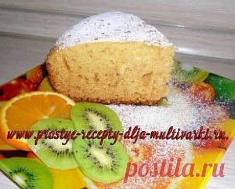 Апельсиновый пирог в мультиварке | Простые рецепты для мультиварки