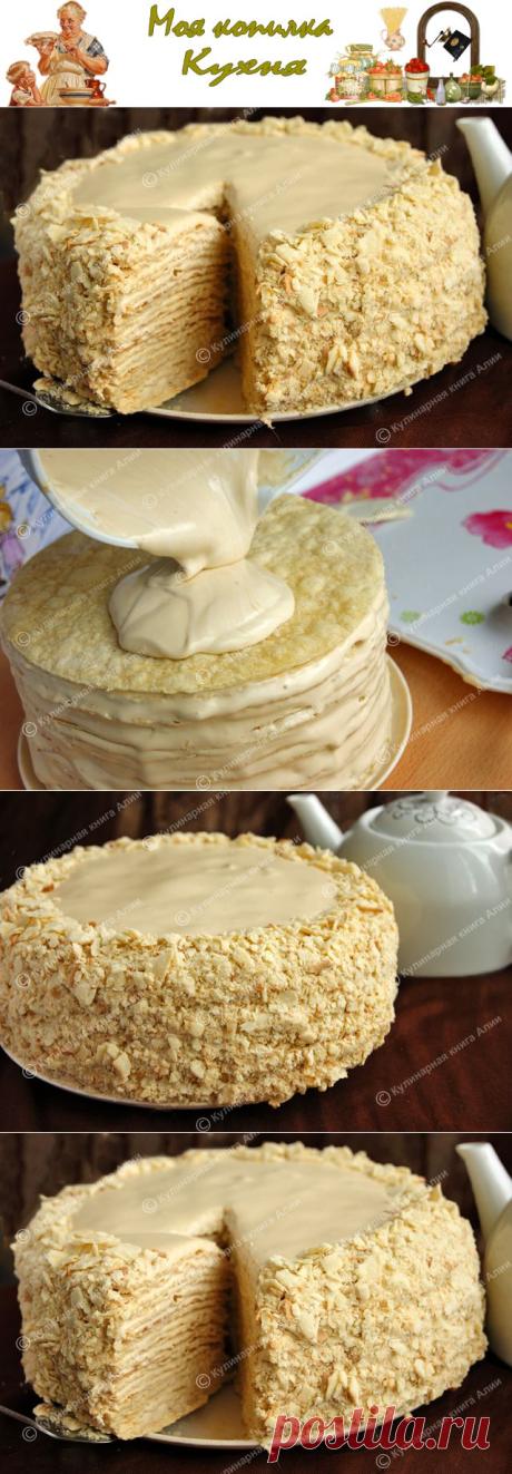 Моя копилка - Кухня: Торт Наполеон с очень вкусным кремом