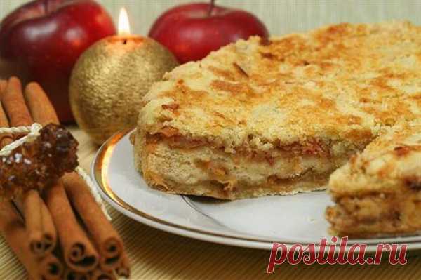 Нежная яблочная запеканка без жира и манки » Вкусно и полезно