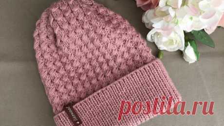 МОЯ ЛЮБИМАЯ МОДЕЛЬ ОСЕННЕЙ ШАПКИ! KNITTEDHAT. | Вязать легко и просто! | Дзен