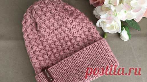 МОЯ ЛЮБИМАЯ МОДЕЛЬ ОСЕННЕЙ ШАПКИ! KNITTEDHAT. | Вязать легко и просто! | Дзен