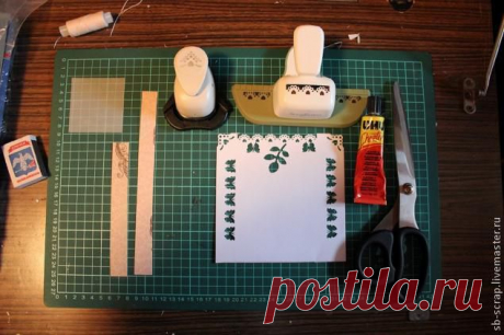 Создаем скрап цветок - Ярмарка Мастеров - ручная работа, handmade