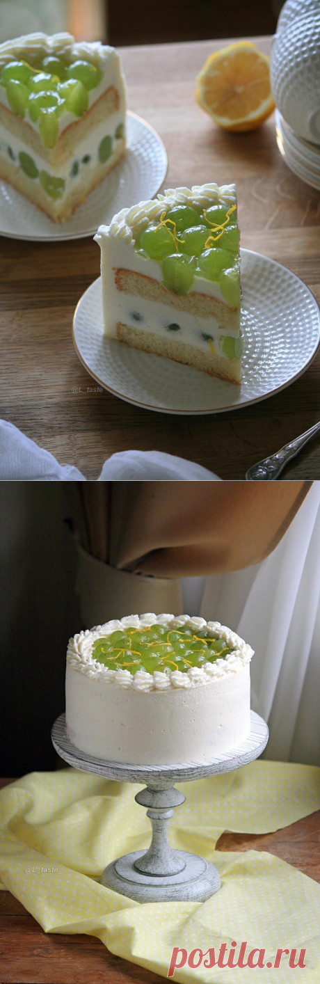 Виноградный торт | HomeBaked