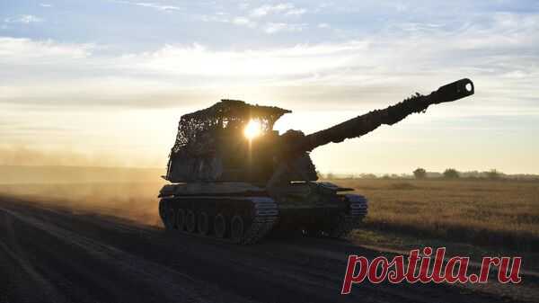 Артиллеристы боеприпасом "Краснополь" уничтожили в зоне СВО танк Т-64 ВСУ