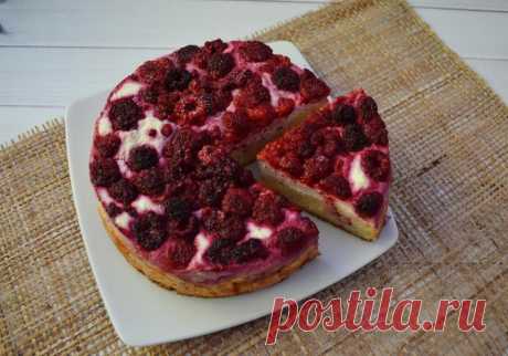 Диетический пирог с творогом и малиной - пошаговый рецепт с фото - как приготовить, ингредиенты, состав, время приготовления - Mail Леди