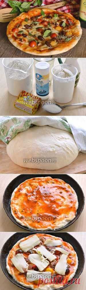 Пицца с сардинами