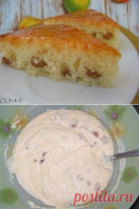 Манник с изюмом | Готовим вместе