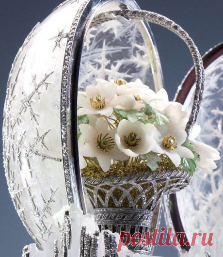 ღРусская сказка Фаберже. Зимние украшения Альмы Пиль