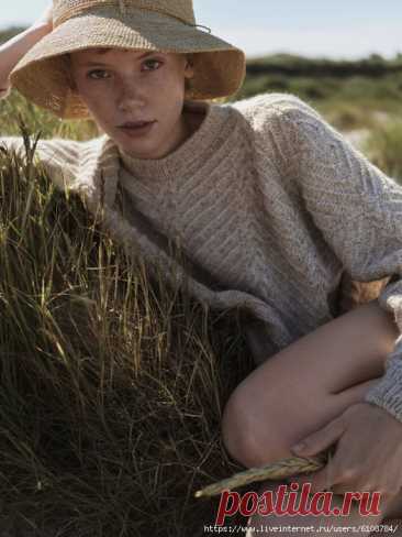 Свитер Horseshoe от Marianne Isager.
