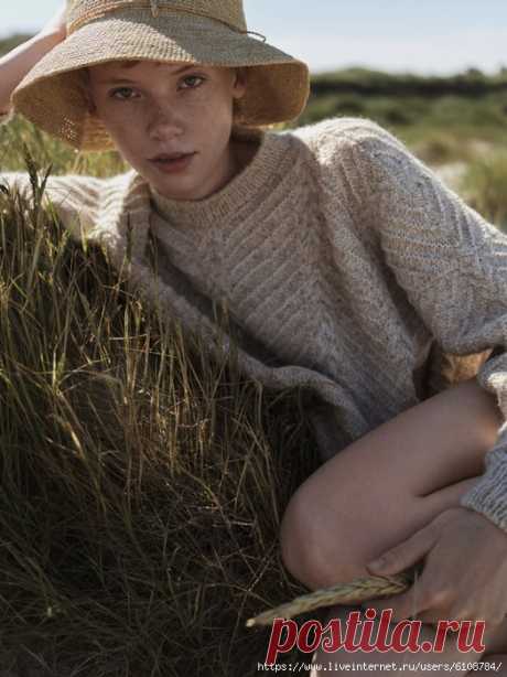 Свитер Horseshoe от Marianne Isager.