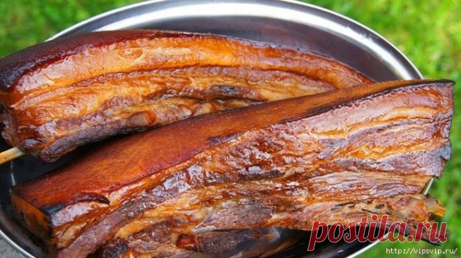 Необычный рецепт вкусного сала «как копченое»