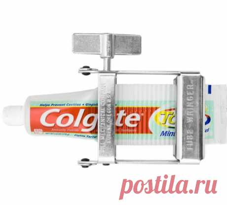 Многие не могут терпеть неаккуратно выдавленные тюбики зубной пасты. Особо экномных эта вещица тоже порадует. 25$  на thefancy.com