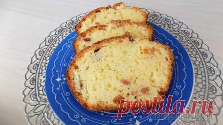 Рецепт кекса с изюмом приготовленного в духовке Рецепт приготовления вкусного и сладкого кекса с изюмом. Этот кекс я готовлю в силиконовой форме для хлеба в духовке. Надеюсь Вам понравится этот мой рецепт приготовления сладкой выпечки к чаю. Приятн...