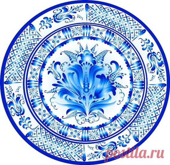 Энциклопедия Технологий и Методик - Гжельская роспись (Гжель)