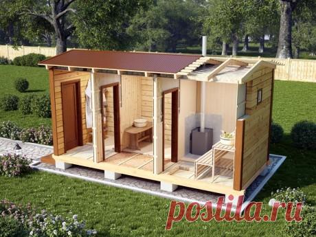 Постройка бани