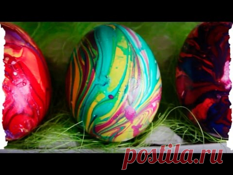 3 СПОСОБА ОРИГИНАЛЬНО ПОКРАСИТЬ ЯЙЦА