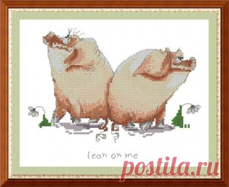 Скачать бесплатно схемы для вышивания свинок и поросят |