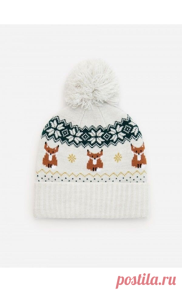 Новогодний декор вязаных изделий. 50 схем красивых жаккардовых узоров и узоров для вышивки | Стильное вязание KNITMILO | Дзен