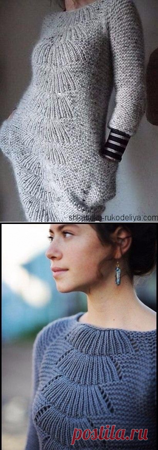 Платье с узором павлиний хвост. Красивое платье спицами схемы. | Шкатулка рукоделия