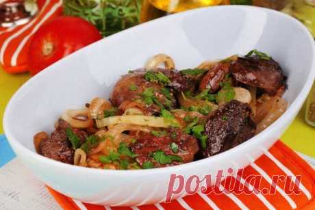 Куриная печень по-японски. Попробуйте мой рецепт и вам понравится! | Вилка. Ложка. Палочки | Яндекс Дзен