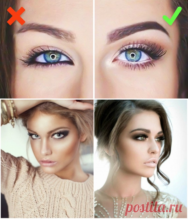 8 секретов макияжа, как сделать глаза выразительными